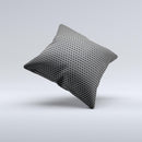 Metal Grill Mesh Ink-Fuzed Decorative Throw Pillow