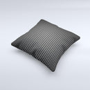 Metal Grill Mesh Ink-Fuzed Decorative Throw Pillow