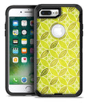 Micro Brown and Lime Green Overlapping Leaves - iPhone 7 Plus/8 Plus OtterBox Case & Skin Kits