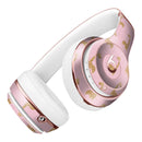Micro Cartoon Giraffes Over Pink Full-Body Skin Kit for the Beats by Dre Solo 3 Wireless Headphones