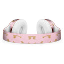 Micro Cartoon Giraffes Over Pink Full-Body Skin Kit for the Beats by Dre Solo 3 Wireless Headphones