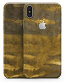 Micro Catipillar Caverns - iPhone X Skin-Kit