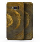 Micro Circular Golden Stains - Samsung Galaxy S8 Full-Body Skin Kit