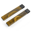Micro Circular Golden Stains - Premium Decal Protective Skin-Wrap Sticker compatible with the Juul Labs vaping device