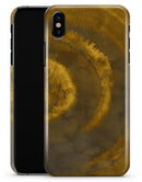 Micro Circular Golden Stains - iPhone X Clipit Case