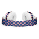 Micro Coral Flowers Over Navy 2 Full-Body Skin Kit for the Beats by Dre Solo 3 Wireless Headphones