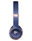 Micro Coral Stars Over Navy Pattern Full-Body Skin Kit for the Beats by Dre Solo 3 Wireless Headphones