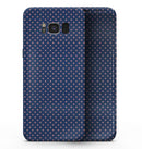 Micro Coral Stars Over Navy Pattern - Samsung Galaxy S8 Full-Body Skin Kit