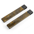 Micro Dark Gold Honeycomb - Premium Decal Protective Skin-Wrap Sticker compatible with the Juul Labs vaping device