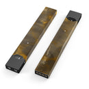 Micro Dark Gold Honeycomb - Premium Decal Protective Skin-Wrap Sticker compatible with the Juul Labs vaping device
