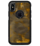 Micro Dark Gold Honeycomb - iPhone X OtterBox Case & Skin Kits