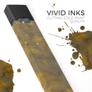 Micro Dark Gold Stained - Premium Decal Protective Skin-Wrap Sticker compatible with the Juul Labs vaping device