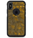 Micro Dark Gold Stained - iPhone X OtterBox Case & Skin Kits