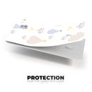 Micro Dot Hot Air Balloon Sketch  - Premium Protective Decal Skin-Kit for the Apple Credit Card