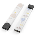 Micro Dot Hot Air Balloon Sketch  - Premium Decal Protective Skin-Wrap Sticker compatible with the Juul Labs vaping device