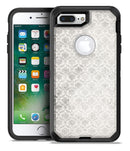 Micro Faded Black and White Damask Pattern - iPhone 7 Plus/8 Plus OtterBox Case & Skin Kits