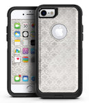 Micro Faded Black and White Damask Pattern - iPhone 7 or 8 OtterBox Case & Skin Kits