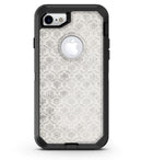 Micro Faded Black and White Damask Pattern - iPhone 7 or 8 OtterBox Case & Skin Kits