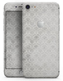 Micro Faded Black and White Damask Pattern - Skin-kit for the iPhone 8 or 8 Plus