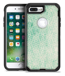 Micro Faded Green Damask Pattern - iPhone 7 Plus/8 Plus OtterBox Case & Skin Kits