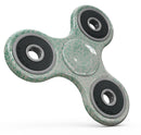 Micro Faded Green Damask Pattern Full-Body Fidget Spinner Skin-Kit