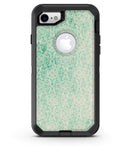 Micro Faded Green Damask Pattern - iPhone 7 or 8 OtterBox Case & Skin Kits