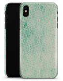 Micro Faded Green Damask Pattern - iPhone X Clipit Case