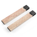 Micro Faded Maroon Rococo Pattern - Premium Decal Protective Skin-Wrap Sticker compatible with the Juul Labs vaping device