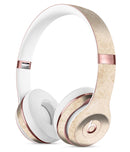 Micro Faded Tan Damask Pattern Full-Body Skin Kit for the Beats by Dre Solo 3 Wireless Headphones