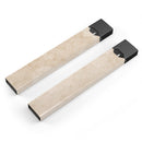 Micro Faded Tan Damask Pattern - Premium Decal Protective Skin-Wrap Sticker compatible with the Juul Labs vaping device