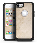 Micro Faded Tan Damask Pattern - iPhone 7 or 7 Plus Commuter Case Skin Kit