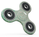 Micro Faded Teal Rococo Pattern Full-Body Fidget Spinner Skin-Kit