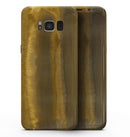 Micro Gold Watercolor Strokes - Samsung Galaxy S8 Full-Body Skin Kit