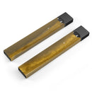 Micro Gold Watercolor Strokes - Premium Decal Protective Skin-Wrap Sticker compatible with the Juul Labs vaping device