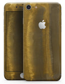 Micro Gold Watercolor Strokes - Skin-kit for the iPhone 8 or 8 Plus