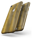 Micro Gold Watercolor Strokes - Skin-kit for the iPhone 8 or 8 Plus