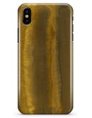Micro Gold Watercolor Strokes - iPhone X Clipit Case