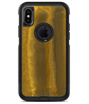 Micro Gold Watercolor Strokes - iPhone X OtterBox Case & Skin Kits