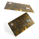 Micro Golden Catipillar Fur V1 - Premium Protective Decal Skin-Kit for the Apple Credit Card