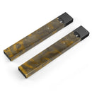 Micro Golden Catipillar Fur V1 - Premium Decal Protective Skin-Wrap Sticker compatible with the Juul Labs vaping device