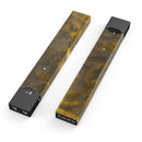Micro Golden Catipillar Fur V1 - Premium Decal Protective Skin-Wrap Sticker compatible with the Juul Labs vaping device