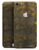Micro Golden Catipillar Fur V1 - Skin-kit for the iPhone 8 or 8 Plus