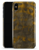 Micro Golden Catipillar Fur V1 - iPhone X Clipit Case