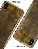 Micro Golden Catipillar Fur V1 - iPhone X Clipit Case