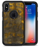 Micro Golden Catipillar Fur V1 - iPhone X OtterBox Case & Skin Kits