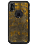 Micro Golden Catipillar Fur V1 - iPhone X OtterBox Case & Skin Kits