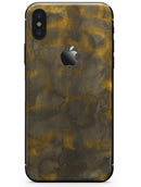 Micro Golden Catipillar Fur V1 - iPhone X Skin-Kit