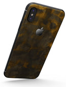 Micro Golden Catipillar Fur V1 - iPhone X Skin-Kit