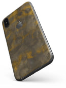 Micro Golden Catipillar Fur V1 - iPhone X Skin-Kit