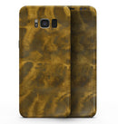 Micro Golden Catipillar Fur V2 - Samsung Galaxy S8 Full-Body Skin Kit